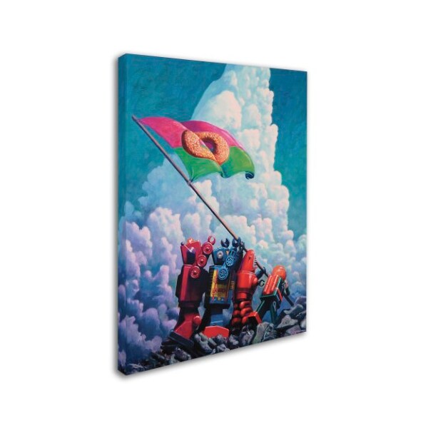 Eric Joyner 'IO Jima' Canvas Art,18x24